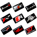 Custom Car Logo Epoxy Sticker Dome Resin Sticker